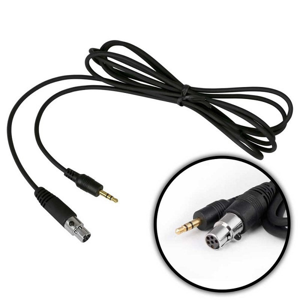 Honda Pioneer / Talon 7' Intercom Audio Record Cable - Capture Intercom Audio on your GoPro or Video Camera by Rugged Radios