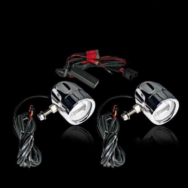 Honda Pioneer/Talon ProBEAM Universal Motorcycle LED Halo Fog Lamps by Custom Dynamics 