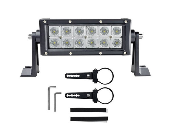 Honda Talon 6" LED Combination Spot / Flood Light Bar (2" Horizontal Cross Bars) by Super ATV