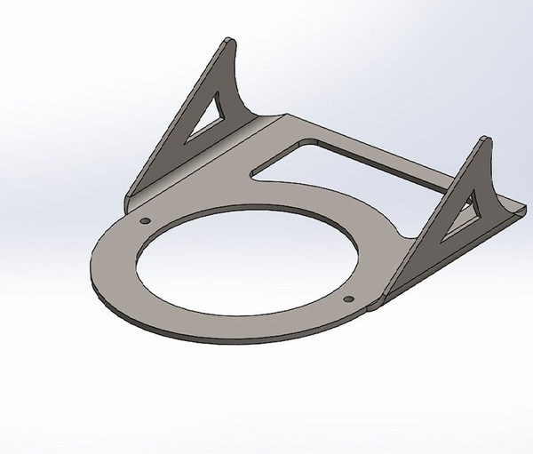 Honda Pioneer / Talon Universal GPS Antenna Mount - Weld on 1.5" Tube by Weller Racing