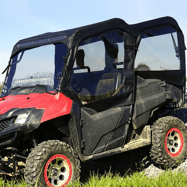 Honda Pioneer 700/4 Full Cab Enclosure w/Aero-Vent Windshield by Octane Ridge