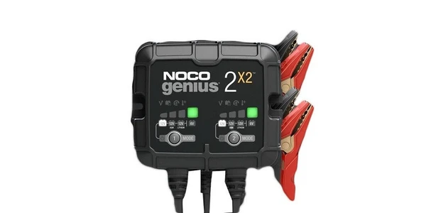 Honda Pioneer / Talon 2x2 6V/12V 2-Bank 4-Amp Smart Battery Charger by Noco Genius
