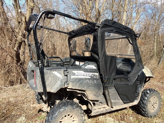 Honda Pioneer 700-4 Full Cab Enclosure Sides and Rear Window by