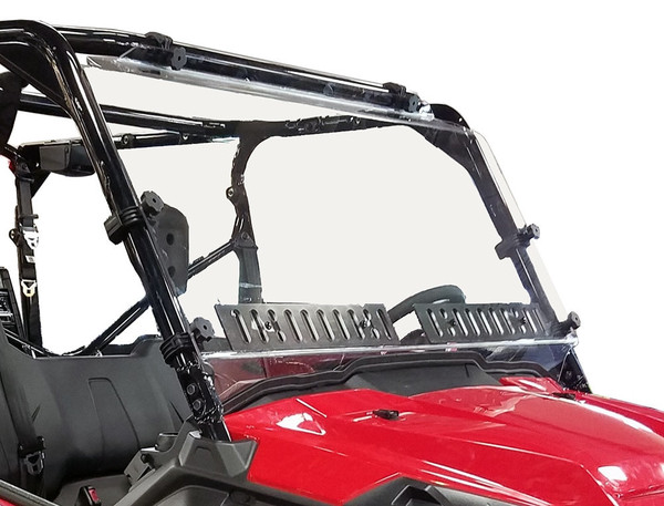 SAJ-1280Z ハカランダ Honda Pioneer 1000 Full Windshield with Dual Vent (Scratch