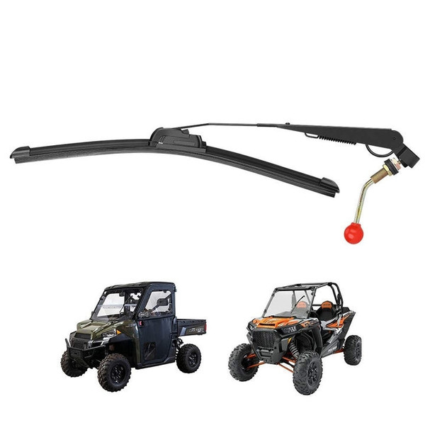 Honda Pioneer Hand Operated Manual Windshield Wiper Kit by Kemimoto 