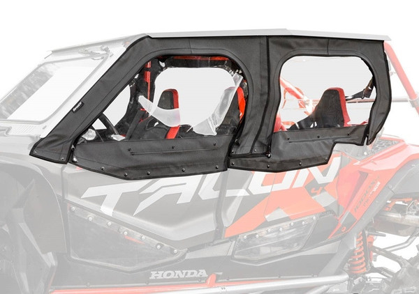 Honda Talon 1000X-4 Primal Soft Cab Enclosure Upper Doors by SuperATV