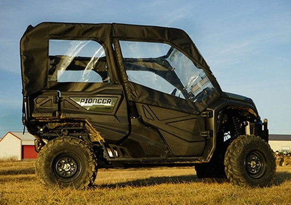  Honda Pioneer 1000-5 Soft Upper Doors with Zippered Windows/Middle & Rear Windows by Seizmik