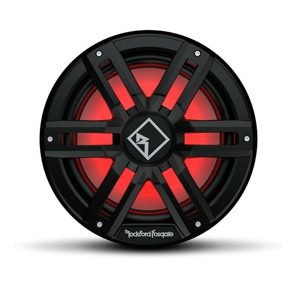 Honda Pioneer/Talon M2 10" DVC 2-Ohm Optix Sealed Exclosure Marine Subwoofer Black by Rockford