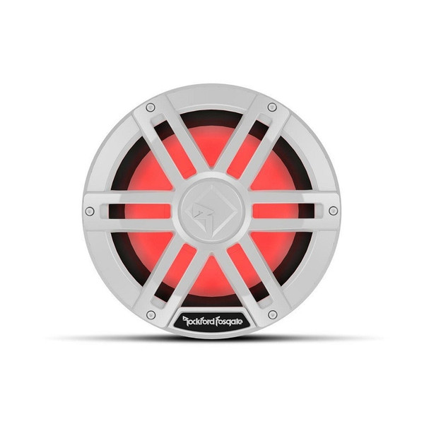 Honda Pioneer / Talon M1 10" DVC 4-Ohm Color Optix Marine Subwoofer (White) by Rockford Fosgate