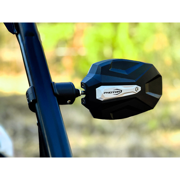 Honda Pioneer/Talon Photon Side View Mirror with Adjustable Clamp