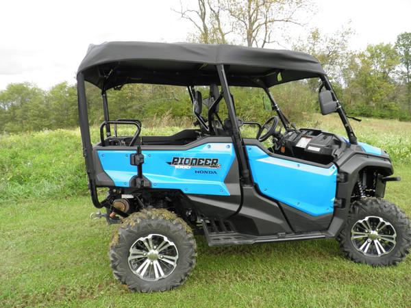 Honda Pioneer 1000-5 Soft Roof for Hard Windshield by 3 Star Industries