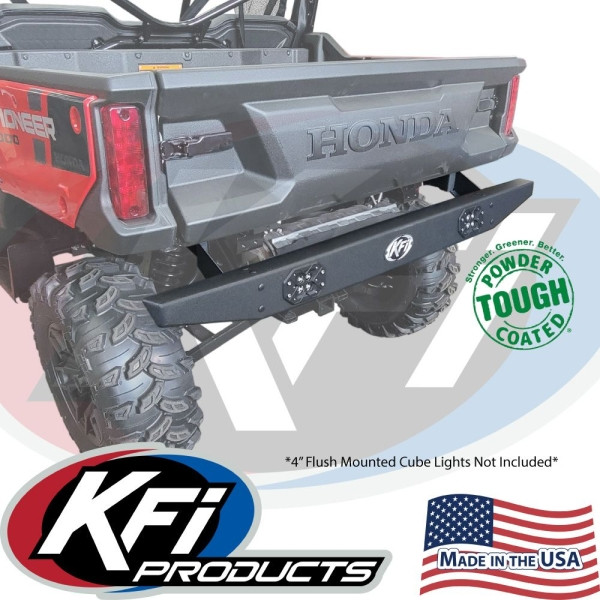 Honda Pioneer 1000-3/1000-6 Formed Rear Bumper by KFI