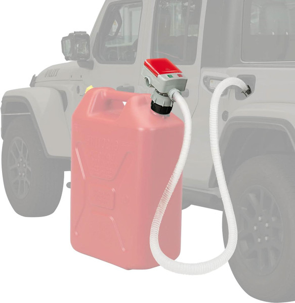 Honda Offroad Automatic Portable Fuel Transfer Pump with 35''/ 51'' Long Hose by Kemimoto