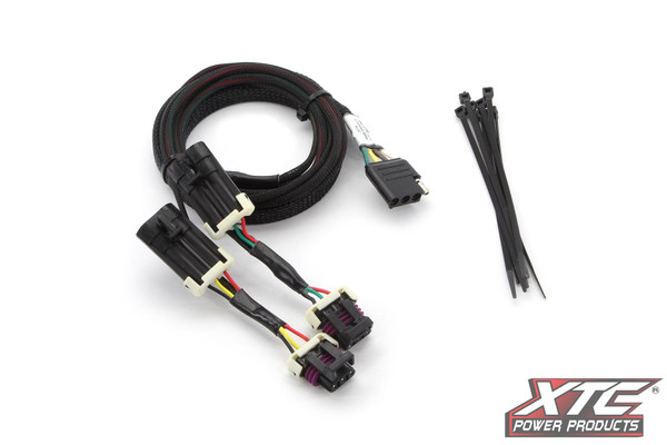 Honda Pioneer Plug & Play OEM Harness to 4 Pin Flat Trailer Connector by XTC Powersports