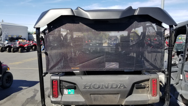 Honda Pioneer 700 Rear Cab Black Rear Window by Motoroof