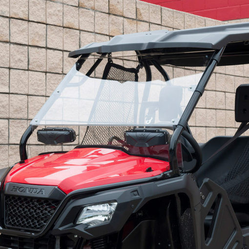 Honda Pioneer 500 Windshield Versa-Vent (Scratch Resistant Poly) by Seizmik