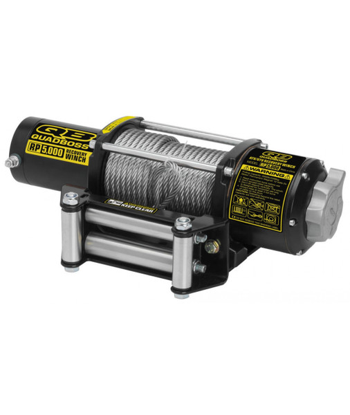 Honda Pioneer/Talon 5000 lb Winch With Wire Cable by QuadBoss