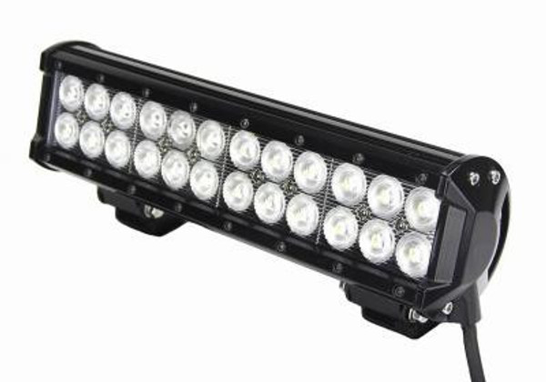 Honda Pioneer/Talon 12 Inch LED Light Bar Dual Row 72 Watt Combo Defcon Series by Quake LED