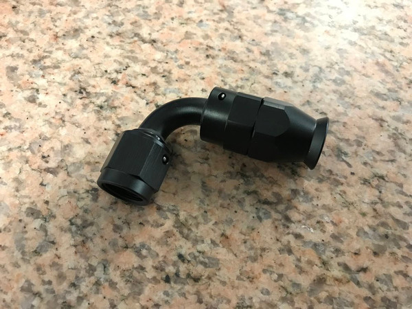 Honda Pioneer/Talon PTFE 90 Degree AN6 Hose End by ZRP Products