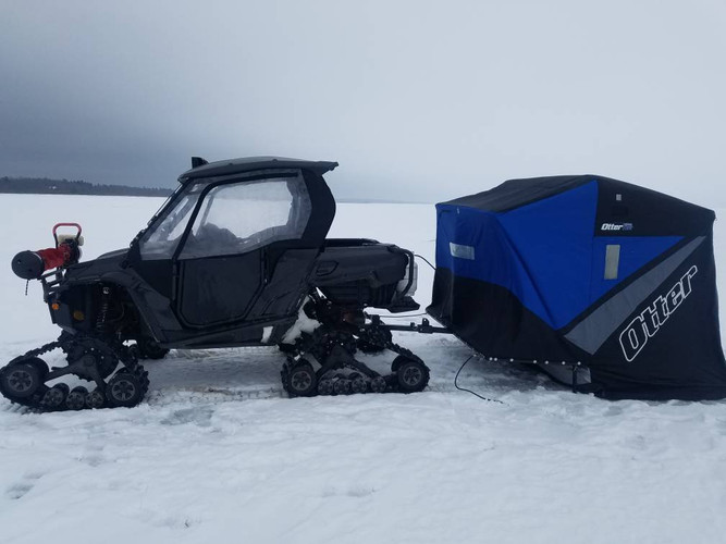 Polaris Ranger Ice Fishing Accessories: How To Use Your Polaris Ranger When Ice  Fishing - Everything Polaris Ranger