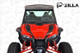 Honda Full Glass Windshield With Wiper by UTV Zilla
