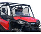 Honda Pioneer 1000/1000-5 Clear Scratch Resistant Polycarbonate Half Windshield by SuperATV