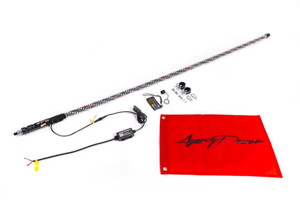 Honda Pioneer / Talon Single Universal LED Whip by Agency Power AP