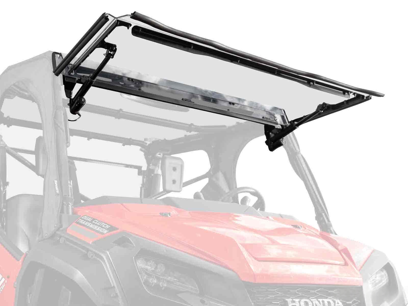 Honda Pioneer 1000-3 / 1000-5 MaxDrive Power Flip Windshield by