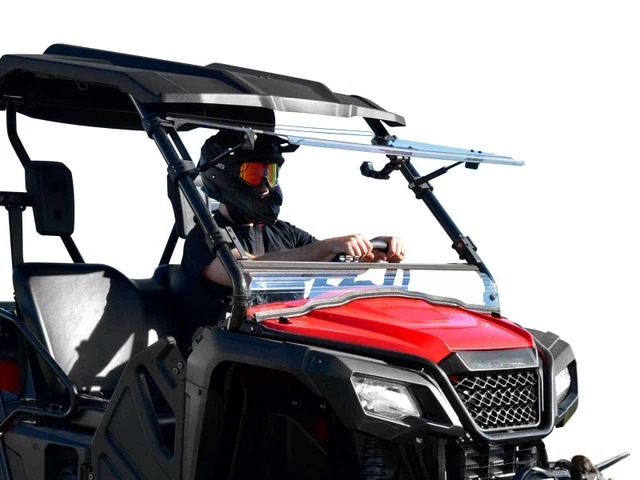 Honda Pioneer 520 Scratch Resistant Flip Windshield by SuperATV