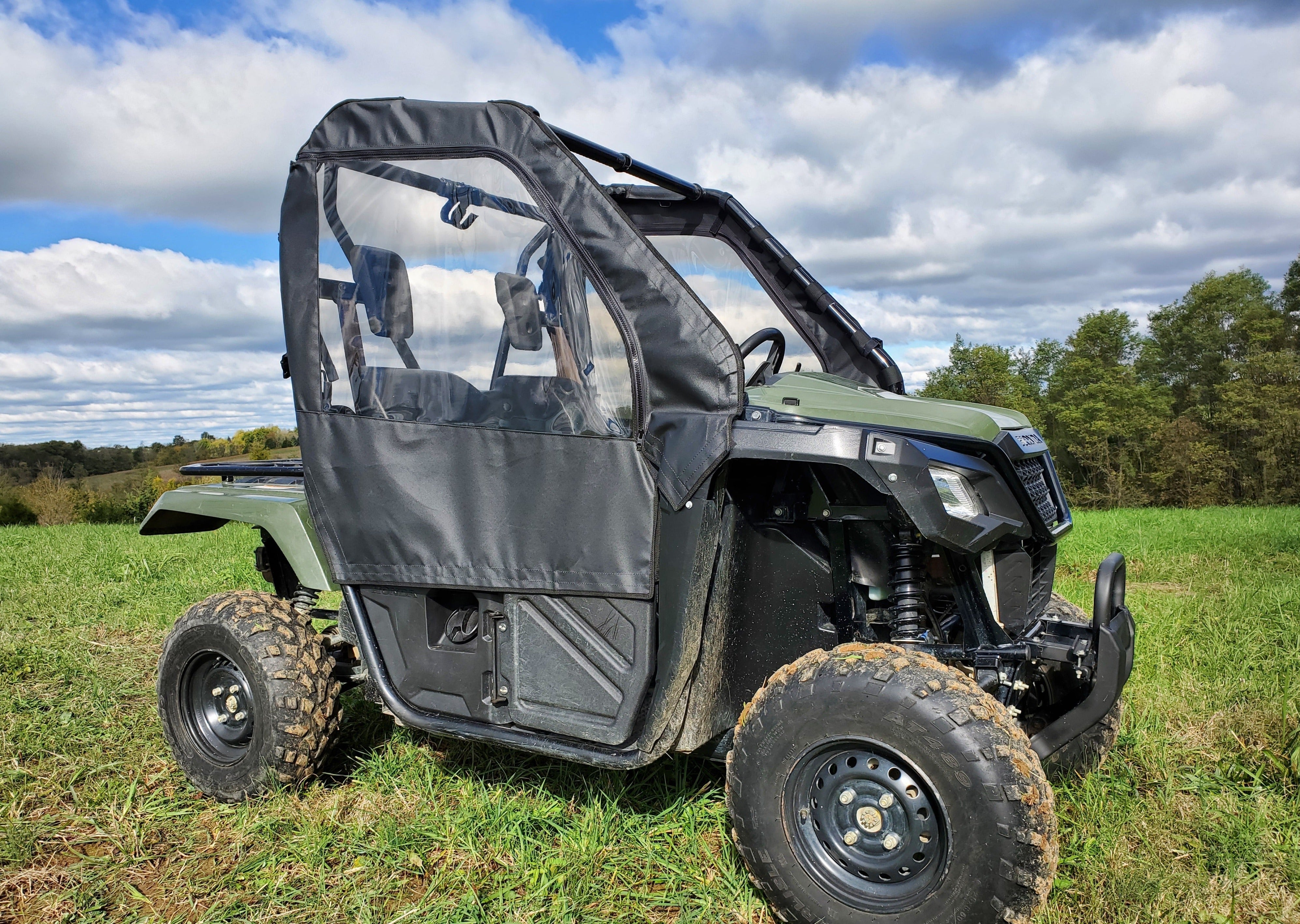 PIONEER ホーンドライバー PM-500 PT-3おまけ Honda Pioneer 500/520 Soft Doors by 3 Star Industries - HONP50-DOH