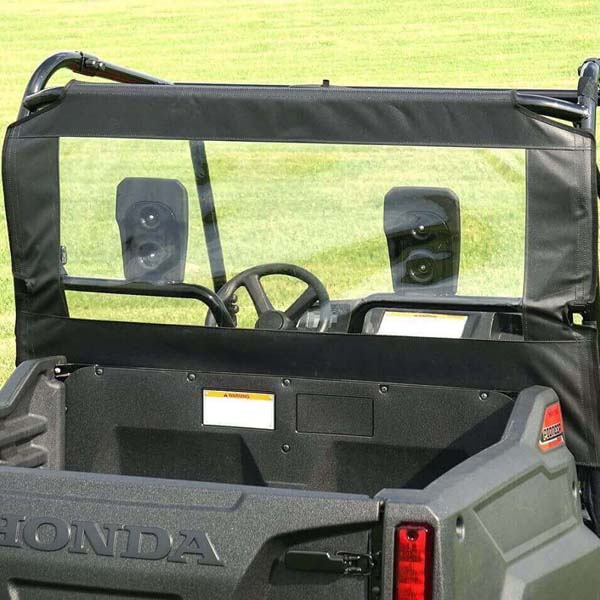 Honda Pioneer 700 Soft Doors and Rear Window - With Zippers by