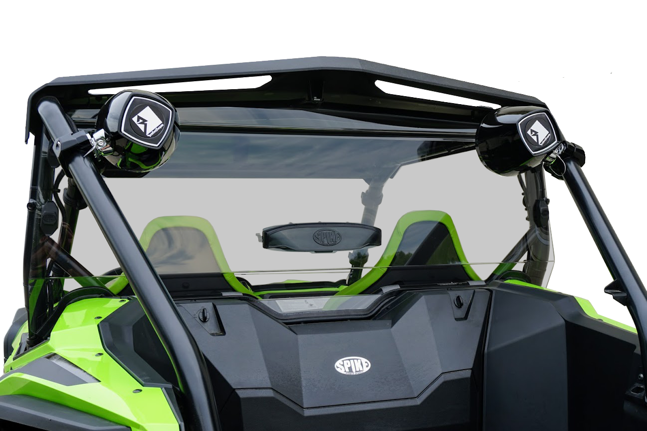 Honda Talon TRR Tinted Venting Rear Windshield - Spike Powersports