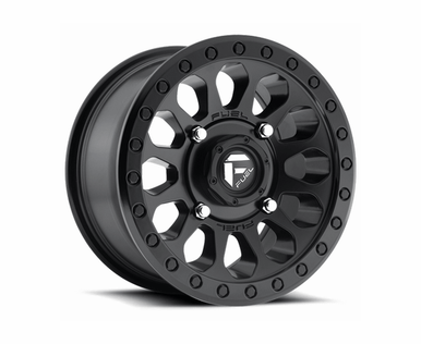Honda Pioneer / Talon Fuel Vector D579 Matte Black Wheel Set by