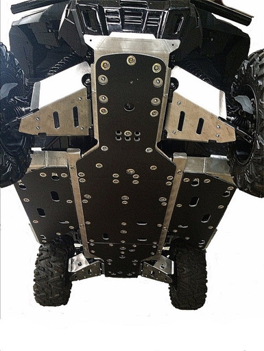 Honda Pioneer 1000 9-Piece Complete Skid Plate Set by Ricochet Off