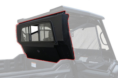 Honda Pioneer 1000-3 Steel Rear Panel Cab Enclosure by Armor Tech
