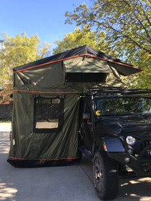Honda Pioneer/Talon Apex 3 Green Tent by Hutch Tents - HTE-56-GN-X-EHO