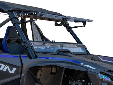 Honda Talon Folding Windshield (Scratch Resistant) by Super ATV