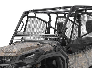 Honda Pioneer 1000 Folding Windshield (Scratch Resistant) by Spike Powersports