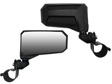 Honda Pioneer/Talon Re-Flex Adjustable Side Mirrors w/2" Clamp - Pair by Spike Powersports