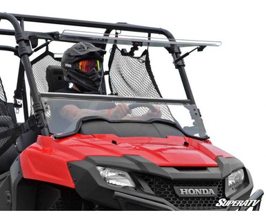 Honda Pioneer700 Scratch Resistant Flip Windshield by SuperATV