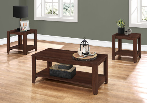 I7993P Table Set - 3PCS Set / Cherry Wood-Look