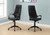 I7272 Office Chair - High Back / Black Fabric