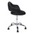 I7298 Office Chair - Low-Back / Black Leather-Look / Hydraulic Lift Base