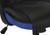 I7328 Office Chair - Gaming Style High-Back / Black With Blue Accents Leather-Look