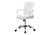 I7462 Office Chair - Mid-Back / White Mesh With Chrome Base