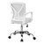 I7462 Office Chair - Mid-Back / White Mesh With Chrome Base