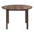 I1316 Dining Table - 48" Round / Brown Veneer / Wood Legs