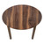 I1316 Dining Table - 48" Round / Brown Veneer / Wood Legs