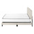 I5605Q Queen Size Bed Frame - Beige Linen
