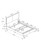 I5911Q Queen Size Bed Frame -  White Leather-Look